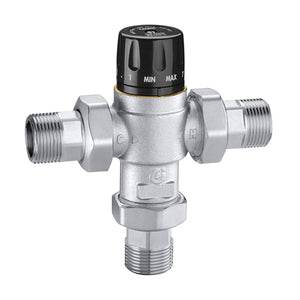 Miscelatore termostatico Caleffi serie 5219 con manopola senza ritorno 1"