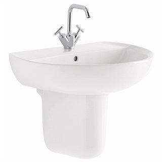 Semicolonna per lavabo Pozzi-Ginori Colibrì 2 bianco lucido