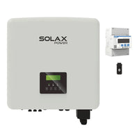 Kit  Inverter + Meter + WiFi SolaX con Inverter ibrido SolaX X3 Hybrid 10.0DC G4 10 kW trifase + Meter SolaX DTSU666 trifase + Modulo WiFi SolaX Pocket Wi-Fi 3.0 Solax