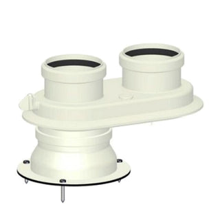 Kit installazione caldaia Bosch con defangatore - dosatore polifosfati - neutralizzatore condensa - scarico fumi sdoppiato