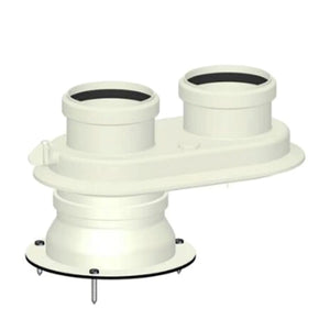 Kit sdoppiato scarico fumi ø 80/80 per caldaie a condensazione Bosch