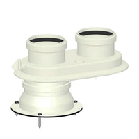 Kit sdoppiato scarico fumi ø 80/80 per caldaie a condensazione Bosch