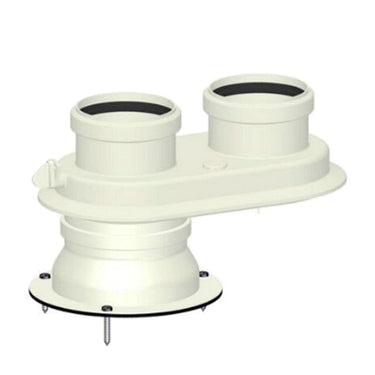 Kit sdoppiato scarico fumi ø 80/80 per caldaie a condensazione Bosch