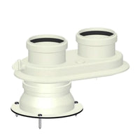 Kit sdoppiato scarico fumi ø 80/80 per caldaie a condensazione Bosch Stabile