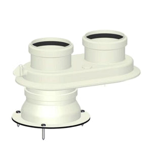 Kit sdoppiato scarico fumi ø 80/80 per caldaie a condensazione Bosch Stabile