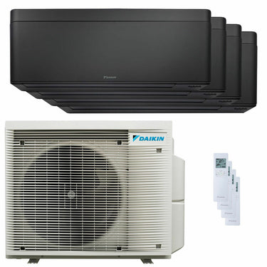 Condizionatore Daikin Stylish Total Black quadri split 9000+9000+12000+18000 BTU inverter A++ wifi unità esterna 7.8 kW