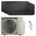 Condizionatore Daikin Stylish Total Black quadri split 9000+9000+12000+12000 BTU inverter A++ wifi unità esterna 7.4 kW