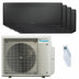Condizionatore Daikin Stylish Total Black quadri split 7000+7000+9000+12000 BTU inverter A++ wifi unità esterna 6.8 kW Daikin