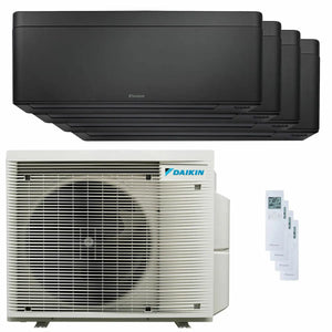 Condizionatore Daikin Stylish Total Black quadri split 7000+9000+9000+12000 BTU inverter A++ wifi unità esterna 6.8 kW Daikin