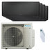 Condizionatore Daikin Stylish Total Black quadri split 9000+9000+12000+18000 BTU inverter A++ wifi unità esterna 7.4 kW Daikin