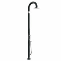 Doccia da giardino Arkema Funny Yin con doccino estraibile Antracite Arkema