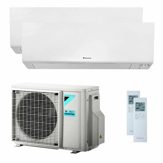 Condizionatore Daikin Perfera Wall dual split 5000+5000 BTU inverter A+++ wifi unità esterna 4,0 kW Daikin