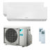 Condizionatore Daikin Perfera Wall dual split 5000+5000 BTU inverter A+++ wifi unità esterna 4,0 kW Daikin