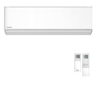 Condizionatore Panasonic Etherea dual split 9000+9000 BTU inverter A+++ wifi unità esterna 4.1 kW Bianco Opaco