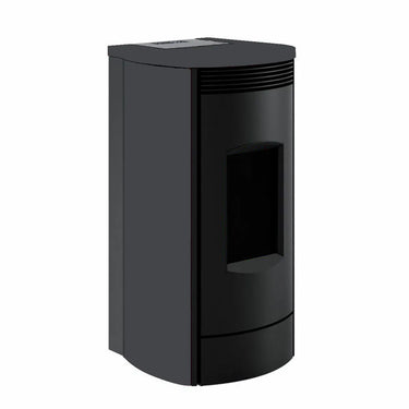 Stufa a pellet Caminetti Montegrappa Noir M MW24 19,7 kW Idro Grigio Caminetti Montegrappa