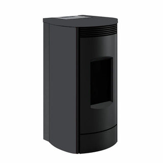 Stufa a pellet Caminetti Montegrappa Noir M MW24 19,7 kW Idro Grigio Caminetti Montegrappa