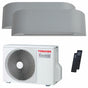 Condizionatore Toshiba Haori dual split 7000+12000 BTU inverter A++ wifi unità esterna 4 kW