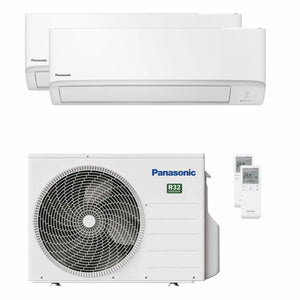 Condizionatore Panasonic Serie TZ dual split 9000+9000 BTU inverter A+++ wifi unità esterna 5 kW Panasonic