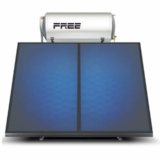 Pannello solare circolazione naturale Pleion Free P 200/2 200 litri per tetto piano e inclinato
