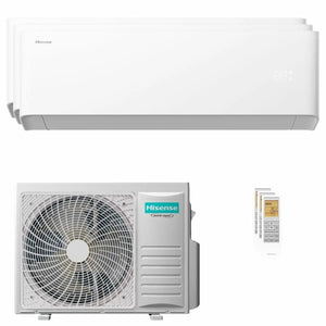 Condizionatore Hisense Uni HB trial split 7000+9000+9000 BTU inverter A++ wifi unità esterna 5.5 kW Hisense