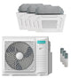 Condizionatore Hisense Cassetta ACT trial split 18000+18000+18000 BTU inverter A++  unità esterna 10 kW Hisense
