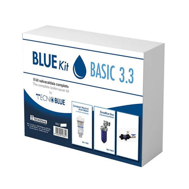 Kit installazione caldaia con scarico fumi coassiale universale, defangatore, dosatore di polifosfati e cartuccia neutralizzante