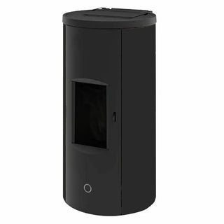 Stufa a pellet EK63 LIKE80 - gruppo Edilkamin - 7,6 kW  ad aria Tortora EK63