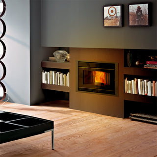 Inserto a pellet per camino Edilkamin Pellkamin 10 EVO Plus 10 kW ad aria con wifi