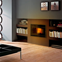 Inserto a pellet per camino Edilkamin Pellkamin 10 EVO Plus 10 kW ad aria con wifi Edilkamin