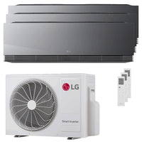 Condizionatore LG ARTCOOL Mirror AI trial split 9000+9000+9000 BTU inverter A+++ wifi unità esterna 6.2 kW