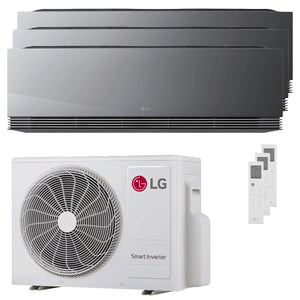 Condizionatore LG ARTCOOL Mirror AI trial split 9000+9000+12000 BTU inverter A+++ wifi unità esterna 6.15 kW