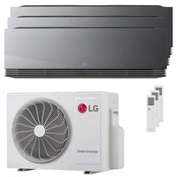 Condizionatore LG ARTCOOL Mirror AI trial split 9000+12000+12000 BTU inverter A+++ wifi unità esterna 6.15 kW LG