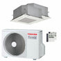 Condizionatore Toshiba Cassetta compatta U2 a 4 vie dual split 9000+9000 BTU inverter A++  unità esterna 5.2 kW Toshiba