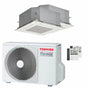 Condizionatore Toshiba Cassetta compatta U2 a 4 vie dual split 9000+9000 BTU inverter A++  unità esterna 5.2 kW Toshiba