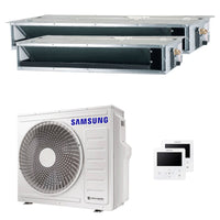 Condizionatore Samsung canalizzabile dual split 12000+18000 BTU inverter A++ unità esterna 6,8 kW Samsung