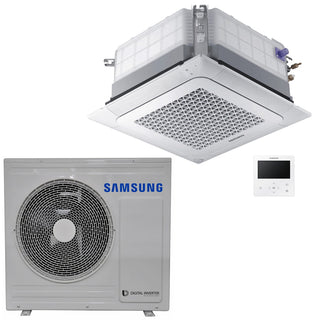 Condizionatore Samsung Cassetta 4 Vie Mini WindFree commerciale 24000 BTU inverter A++ unità esterna 6,8 kW Samsung