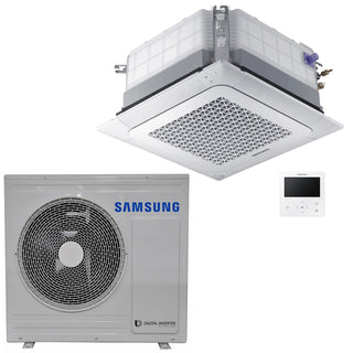 Condizionatore Samsung Cassetta 4 Vie Mini WindFree commerciale 24000 BTU inverter A++ unità esterna 6,8 kW