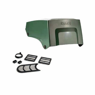 Kit da esterno DAB ESycover + Esygrid per Esybox verde Dab