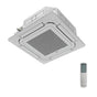 Condizionatore Hisense Cassetta 90x90 Flusso Circolare 24000 BTU R32 Turbo Inverter A++