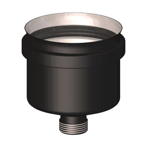 Tappo scarico condensa diam. 100 mm per scarico fumi stufa a pellet e caldaia a pellet