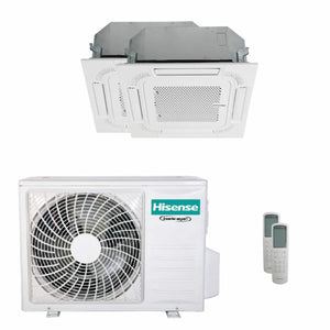 Condizionatore Hisense Cassetta ACT dual split 9000+9000 BTU inverter A++  unità esterna 5.5 kW Hisense