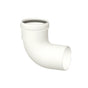 Curva 90° scarico fumi caldaia a condensazione diam. 80 mm. m/f in pp