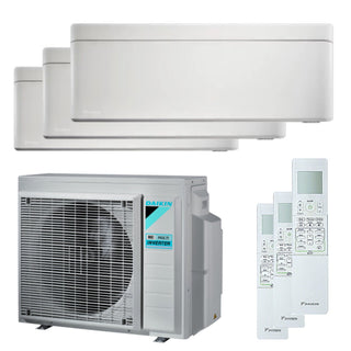 Condizionatore Daikin Stylish trial split 7000+7000+18000 BTU inverter A++ wifi unità esterna 6,8 kW