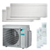 Condizionatore Daikin Stylish trial split 7000+7000+18000 BTU inverter A++ wifi unità esterna 6,8 kW