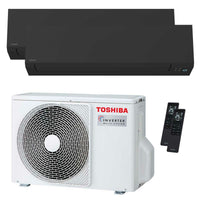 Condizionatore Toshiba SHORAI Edge Black dual split 9000+16000 BTU inverter A++ wifi unità esterna 5.2 kW Toshiba