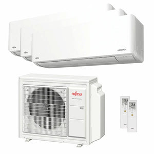 Condizionatore Fujitsu Serie KMCG WiFi trial split 7000+9000+12000 BTU inverter A+++ wifi unità esterna 5.4 kW Fujitsu