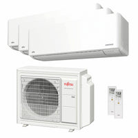 Condizionatore Fujitsu Serie KMCG WiFi trial split 9000+9000+12000 BTU inverter A+++ wifi unità esterna 5.4 kW