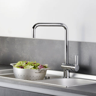 Miscelatore lavello Paffoni RINGO RIN 980 con canna tubo 2 pieghe PAFFONI