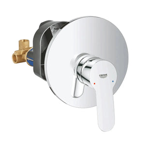 Miscelatore vasca-doccia Grohe BauEdge monocomando senza deviatore ad incasso Grohe