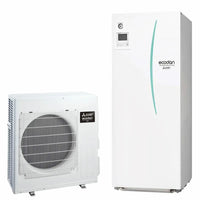 Pompa di calore aria acqua Mitsubishi Electric Ecodan 7,5 kW splittata con Hydrotank 200 lt R32 Inverter A++ Mitsubishi Electric